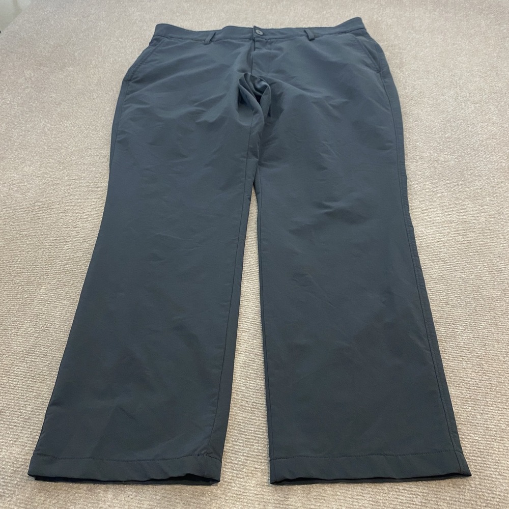 Under Armour Pants Mens 40x32 Black‎ Golf Athletic Performance Polyester Pockets
